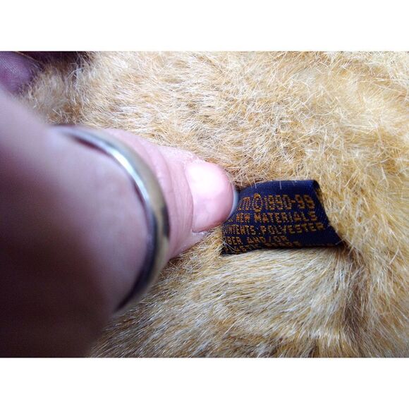 BOYDS BEAR BROWN POSABLE TEDDY BEAR 16" STUFFED PLUSH DOLL TOY. - Picture 6 of 6